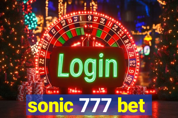 sonic 777 bet